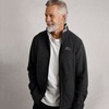 Weird Fish Men's Shires Eco Full Zip Grid Fleece Washed Black 2XL