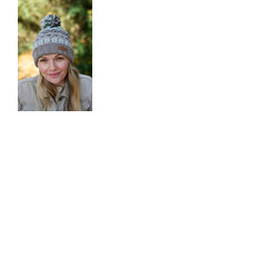 Pachamama Loch Fyne (Merino) Roll Back Bobble Beanie Green
