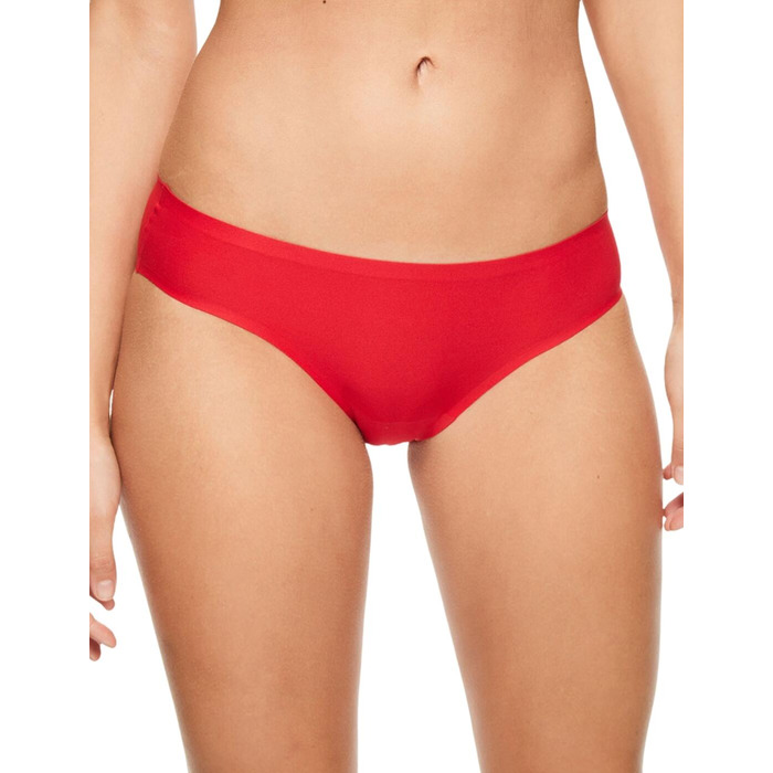 Chantelle Soft Stretch Brazilian Brief - Poppy Red - One Size