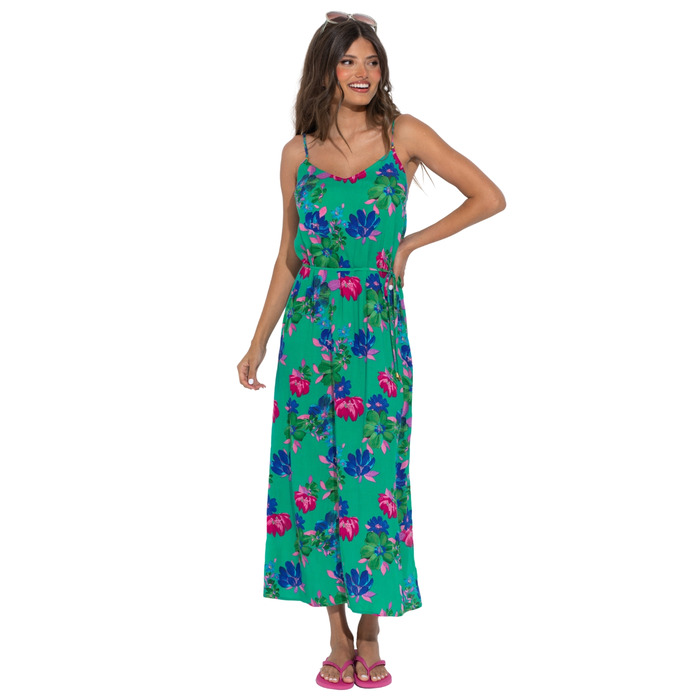 Pour Moi Melanie Tie Belt Maxi Beach Dress
