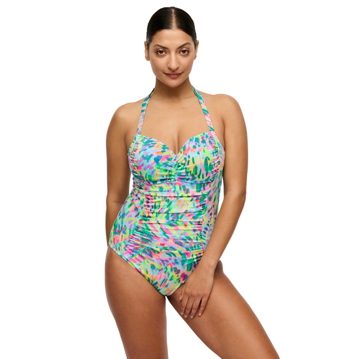 Prima Donna Douala Full Cup Control Swimsuit - Impressionist Summer - 38C
