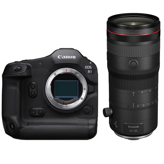 Canon EOS R1 Mirrorless Camera with RF 24-105 f/2. 8L IS USM Z Lens