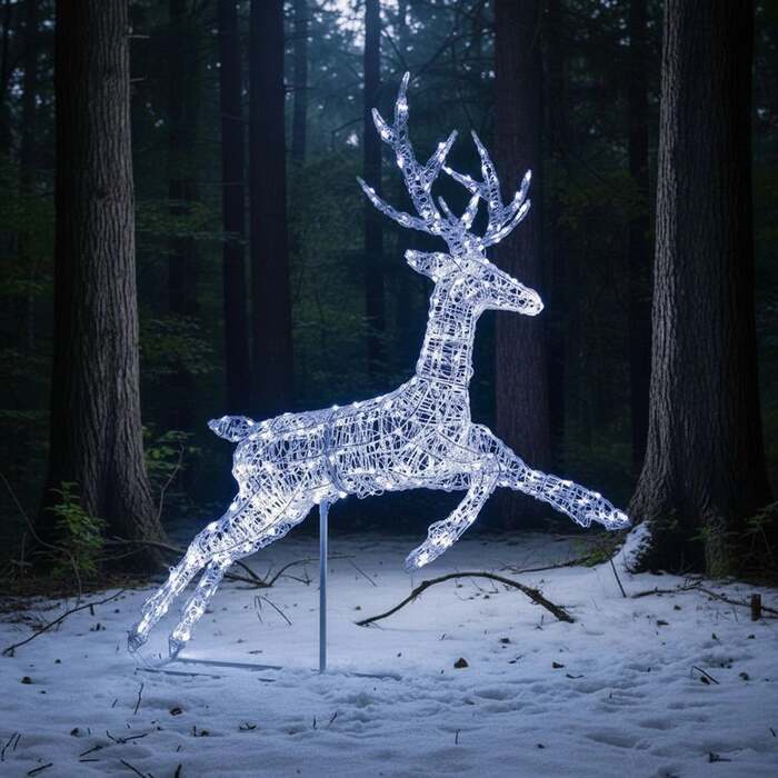 Pre-Lit Christmas Reindeer