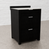 Draco Grills Teak Carbon Line Modular Outdoor Kitchen 3 Drawer Cabinet with Ceramic Top