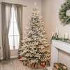 Highgrove Artificial Pre-Lit PE Christmas Tree 6. 5FT, 7. 5FT, 6. 5ft (2m)