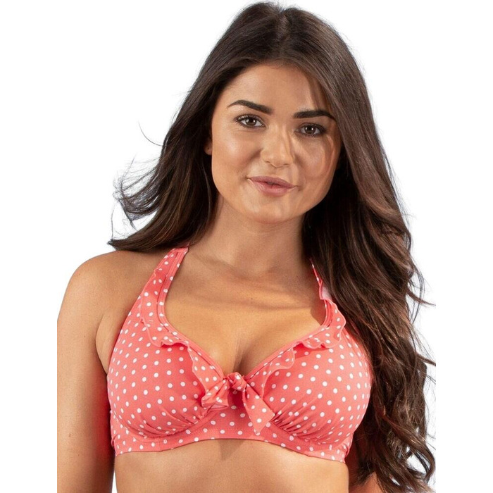 Pour Moi Hot Spots Halter Bikini Top