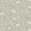 Deer Woods Wallpaper Sage Green Holden 14160