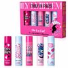 Emily In Paris Lip Balm Gift Set 5 X 4g Raspberry + Matcha + Mint + 2 X Vanilla