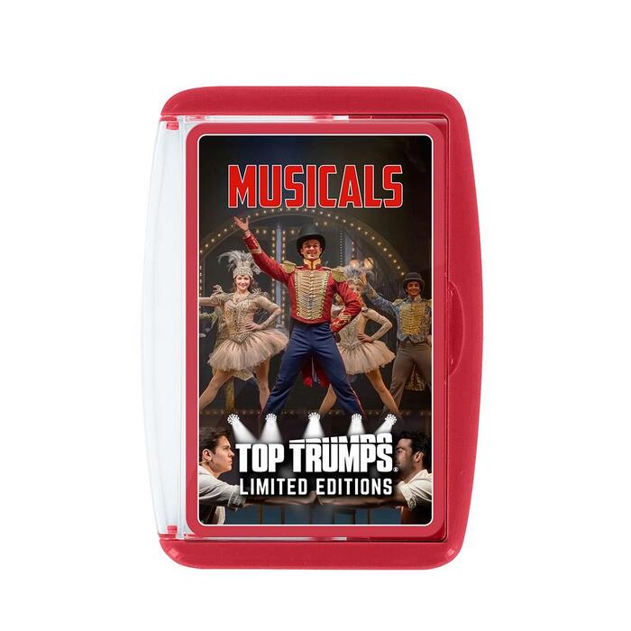 Musicals Top Trumps Limited Edition Card Game