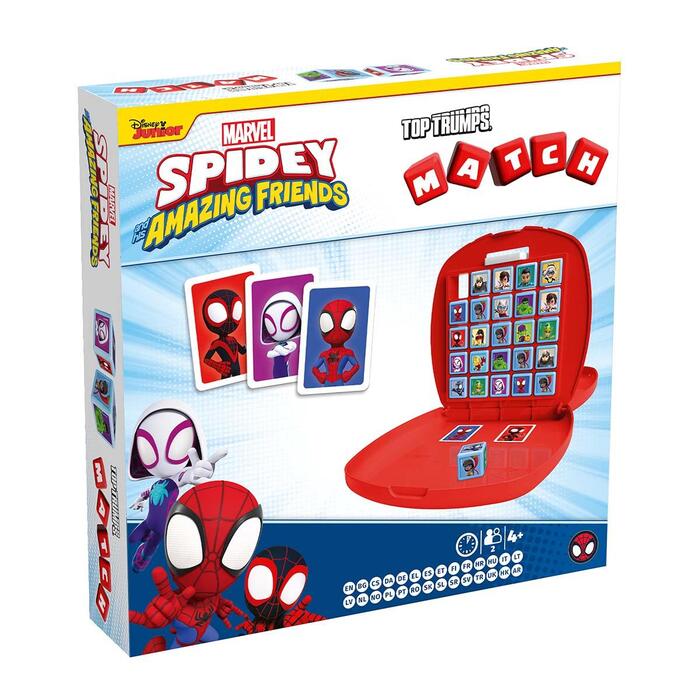 Spidey and His Amazing Friends Top Trumps Match - The Crazy Cube Game