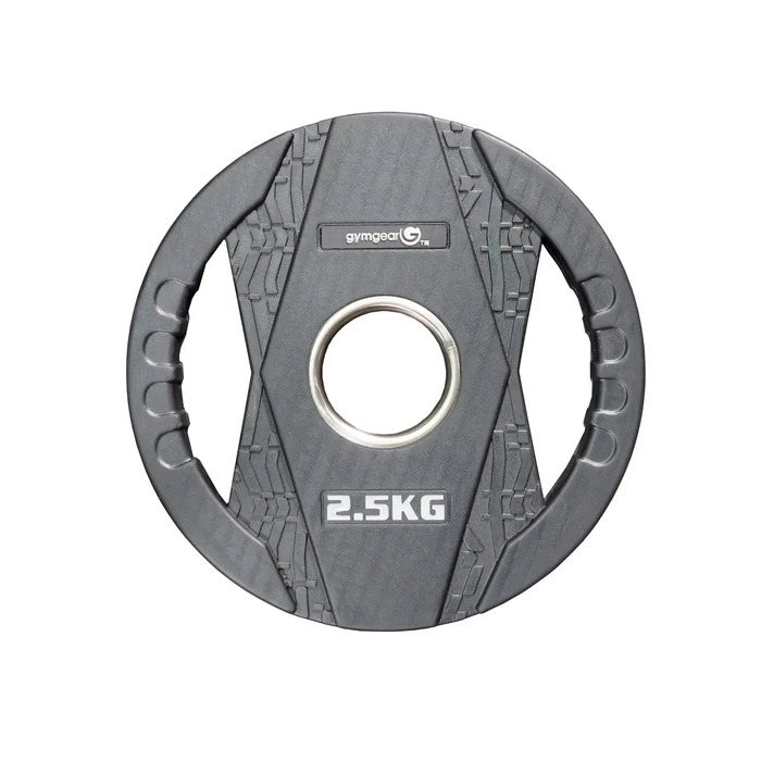 Gym Gear Rubber Olympic Weight Plates (Dual Grip)