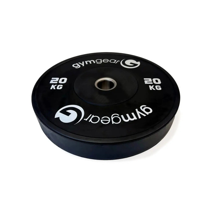 Gym Gear Black Bumper Plates