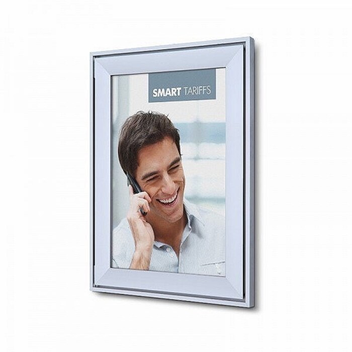 Compasso Designer Snapframe Silver 500 x 700mm