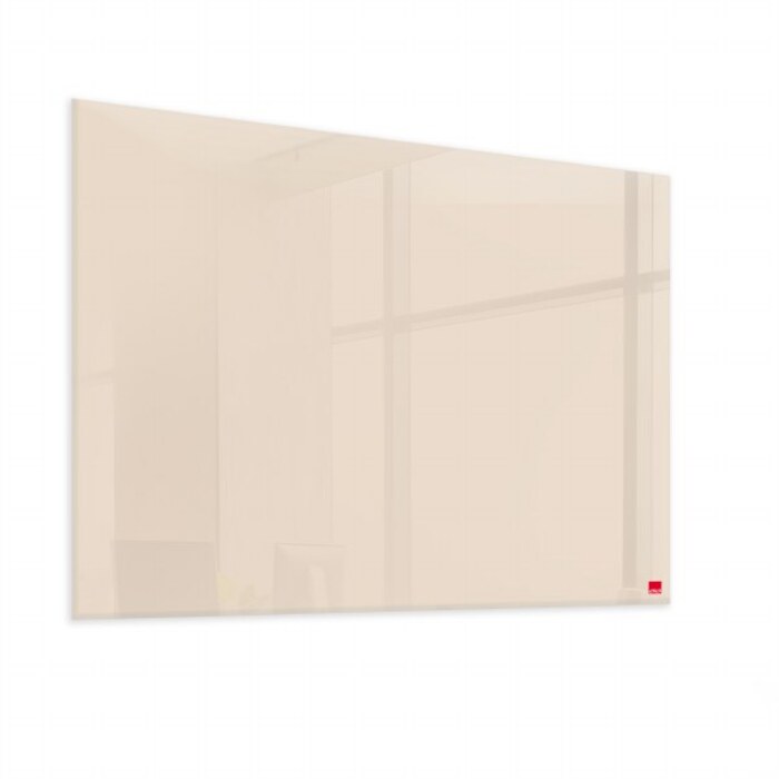 Casca Magnetic Glass Writing Board 1200 x 1200mm Light Beige
