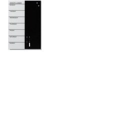 Naga Magnetic Glass Week Planner 40x60cm