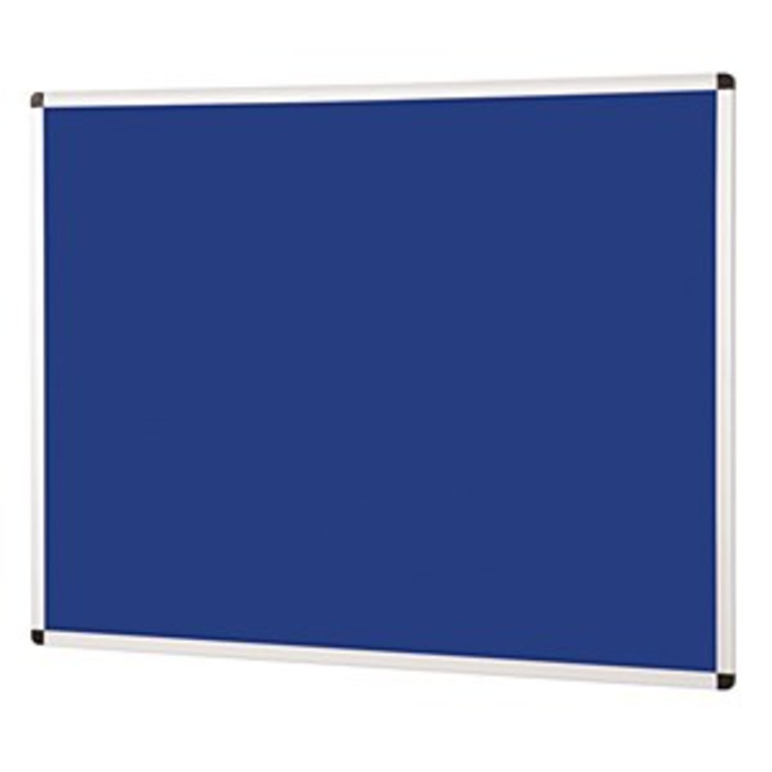 Metroplan Felt Noticeboard 900 x 600mm Blue