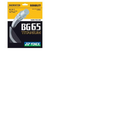 Yonex BG 65 TI Badminton Racket String - 10M SET
