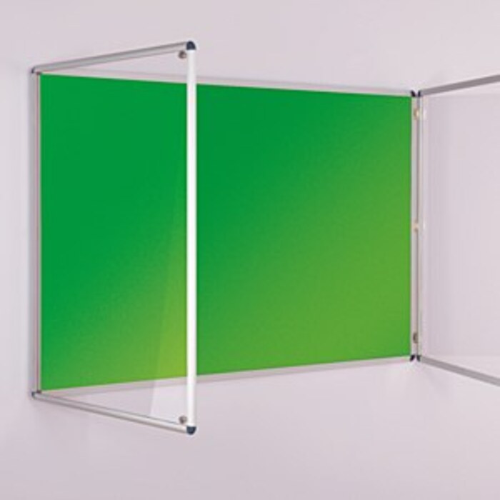 ColourPlus Tamperproof Noticeboard 1800 x 1200mm Apple