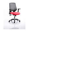 Relay Mesh Back Task Chair Bergamot Cherry Seat Silver Back