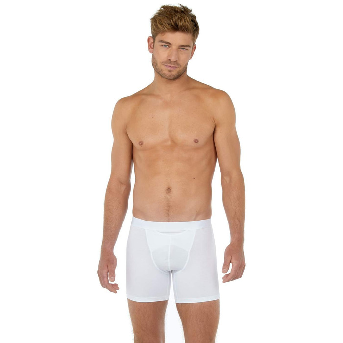 HOM HO1 Long Boxer Briefs - White