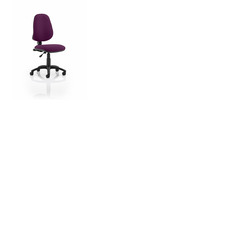 Eclipse 1 Lever Task Operator Chair Tansy Purple fabric