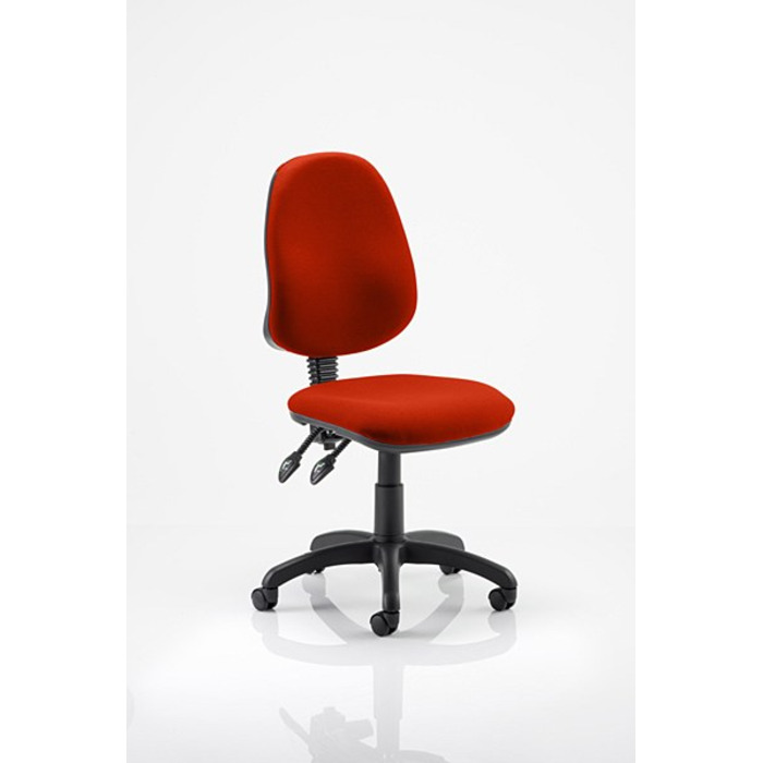 Eclipse 2 Lever Task Operator Chair Tabasco fabric