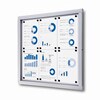 Indoor/Outdoor Lockable Whiteboard