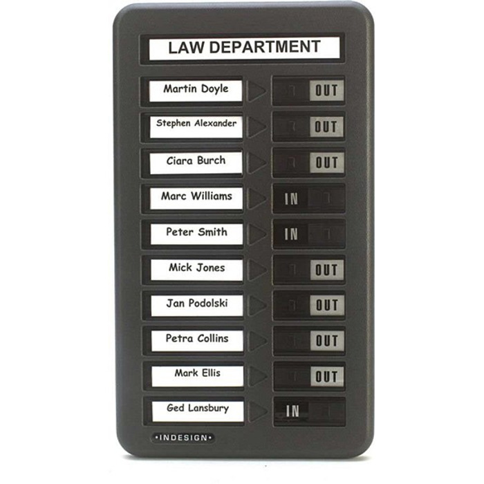 In/Out Boards