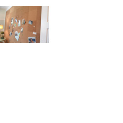 Self Adhesive Cork Noticeboard Tiles Pack of 6