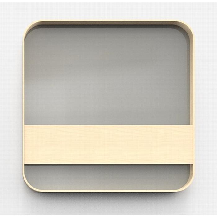 Bloc News 600 x 600mm Glass: Frank (540)