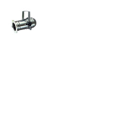 Par16 Fitting for GU10 Lamp Silver - With Bracket and Gel Frame