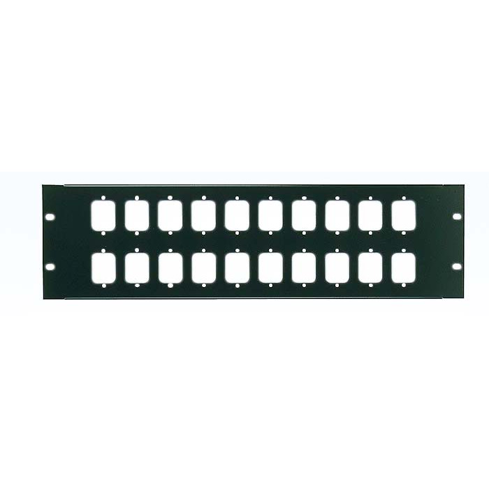 19-Inch Socket Panel 20-Way
