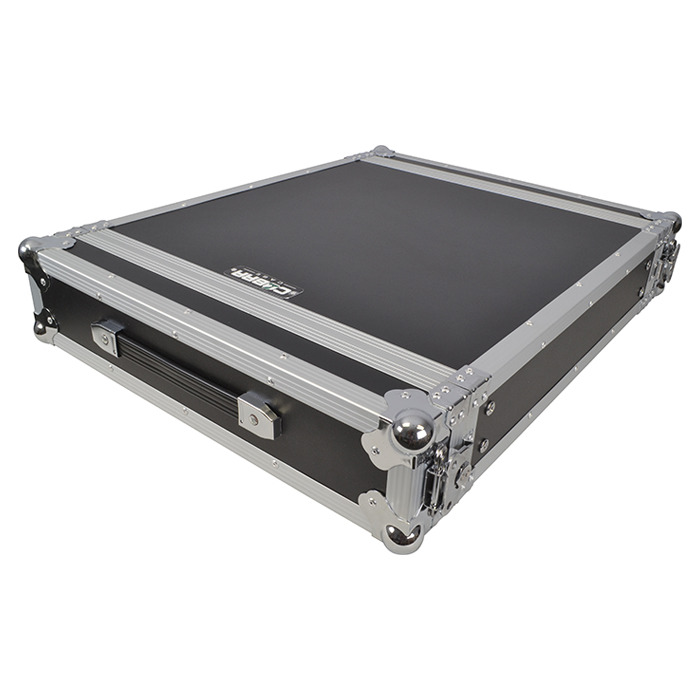 19-Inch 2U Rack Flight Case - Durable 520mm Deep Road Case