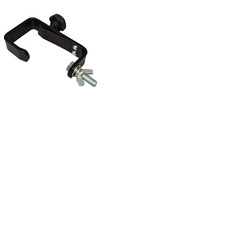 Lighting G Clamp Black Suitable For 50mm Bars, Supplied with Wing Nut Fixing