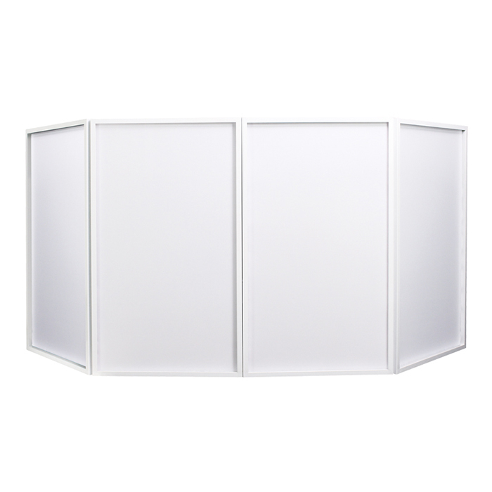 Foldable DJ Screen White (Bag Included)