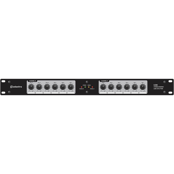 Audio Signal Distribution Splitter 2 Inputs to 12 Outputs