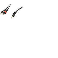 3. 5mm Stereo Jack To Two Phono RCA