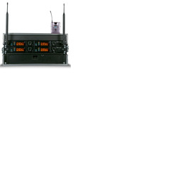 JTS UF-20R Rack n Ready Microphone System 4 Channel Belt Pack