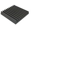 Foam Acoustic Tiles Grey Pack of 8