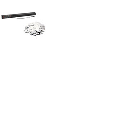 Electric Confetti Cannon 50cm Silver