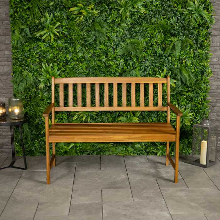 FSC® Certified Acacia Wooden 2 Seater Bench