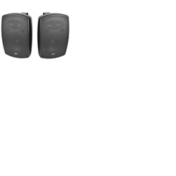 IP44 Rated Background Speakers 8" Black - Supplied in Pairs