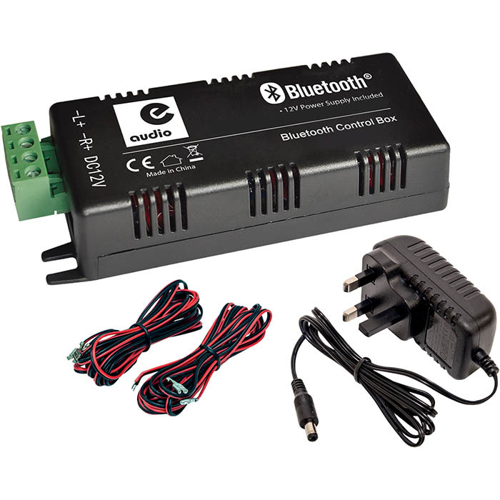 Bluetooth Stereo Amplifier 2 x 15 Watts For In-Wall or Ceiling Installation.