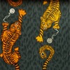 Emma J Shipley Animalia Tigris Wallpaper Flame W0105/01 By Clarke & Clarke