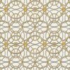 Versace La Scala Del Palazzo Geometric Wallpaper - Cream and Gold- 37049-2 - 10m x 70cm