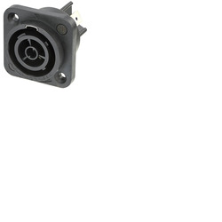 PowerCON TRUE1 Chassis Connector Female - Flat Tab Terminals