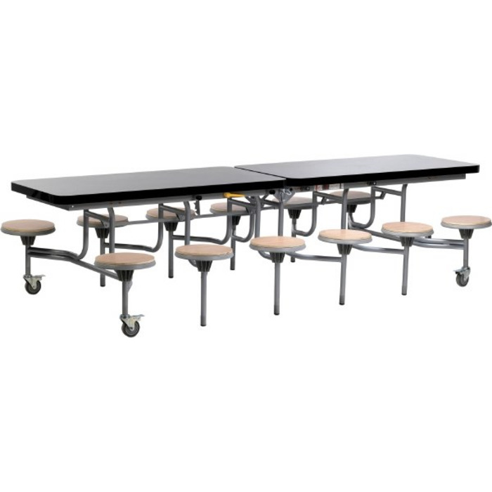 12 Seat Primo Rectangular Mobile Folding Table