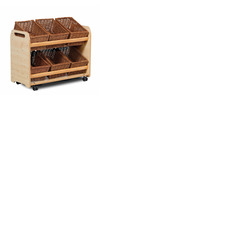 Tilt Tote Storage Trolley