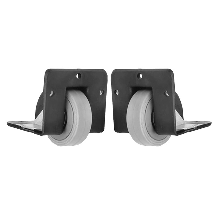 2" 50mm Corner Caster with Angled Housing - Sold in Pairs