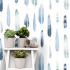 Feathers Wallpaper Chalkhill Blue Mini Moderns AZDPT024CB
